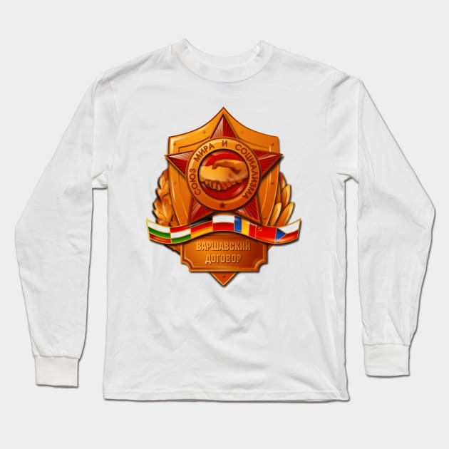 Warsaw Pact Long Sleeve T-Shirt by truthtopower